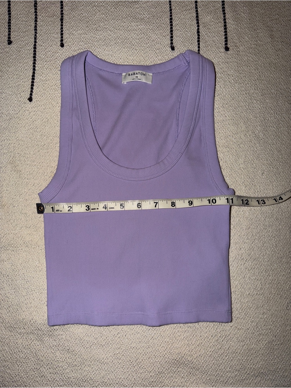 Aritzia Babaton Lavender Tank Top - Picture 4 of 6